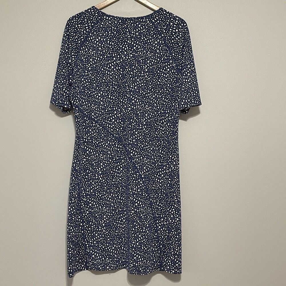 Title Nine Sayonara Cafe Sleeve Dress XL Dots - Picture 7 of 13